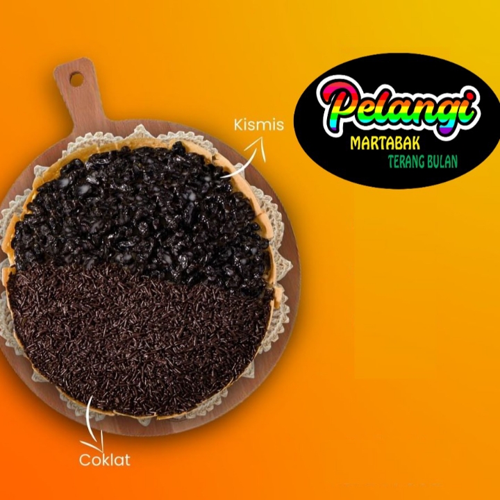 Terang Bulan Coklat Kismis Besar 12 Potong