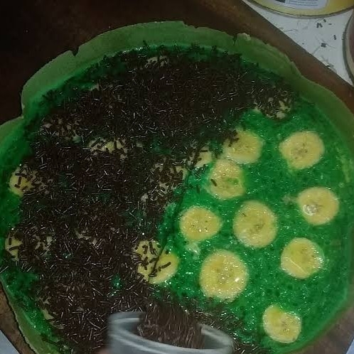 Terang Bulan Coklat Pisang Susu Pandan