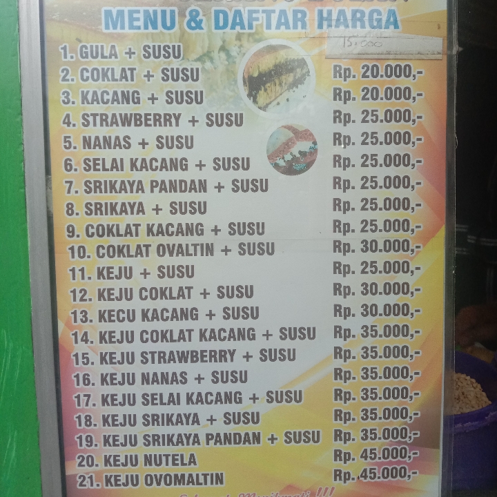 Terang Bulan Gula dan Susu 