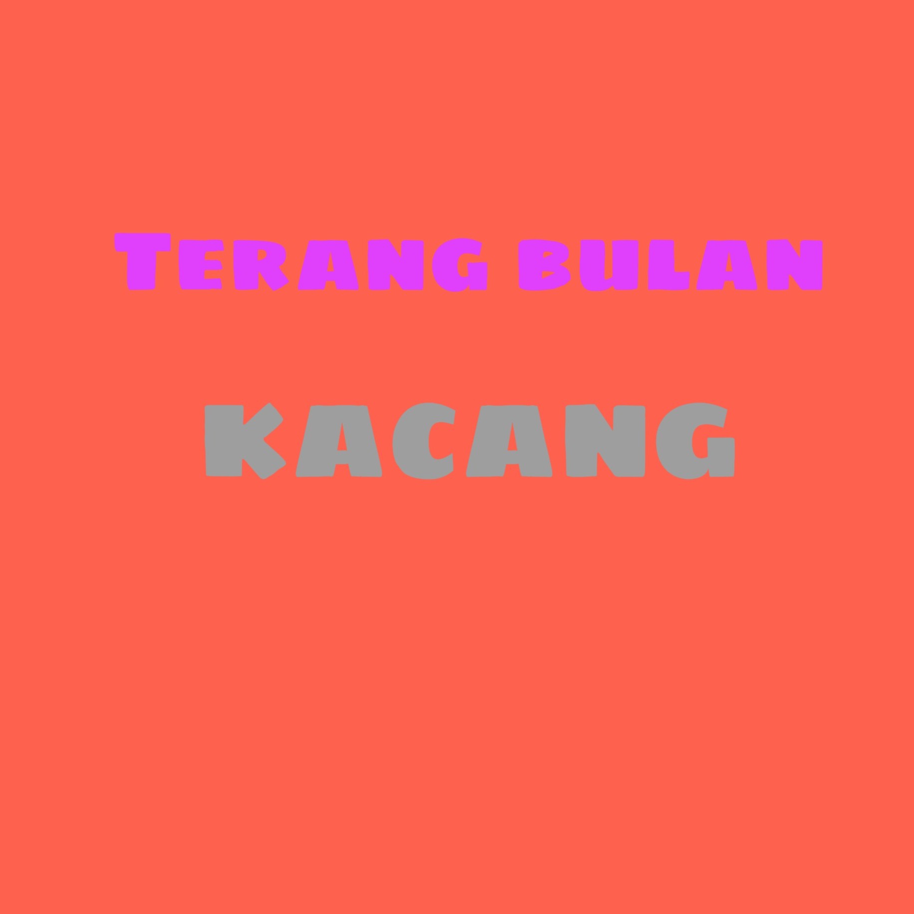 Terang Bulan Kacang