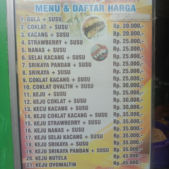 Terang Bulan Kacang Dan Susu