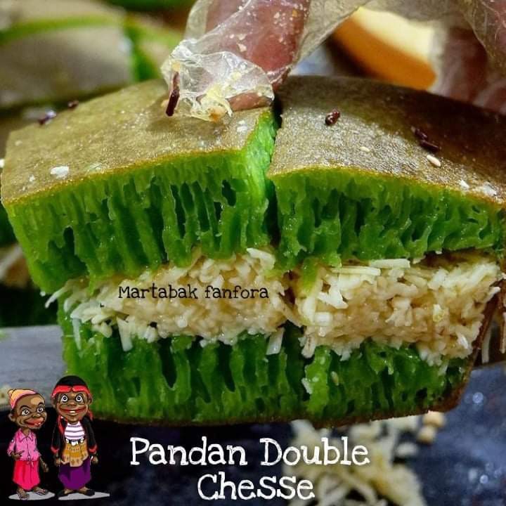 Terang Bulan Pandan Keju double