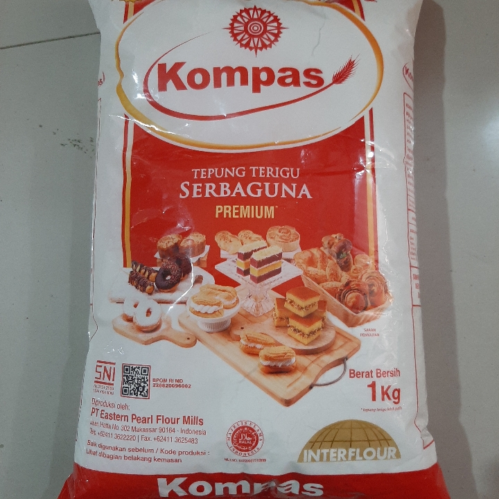 Terigu Kompas 1Kg