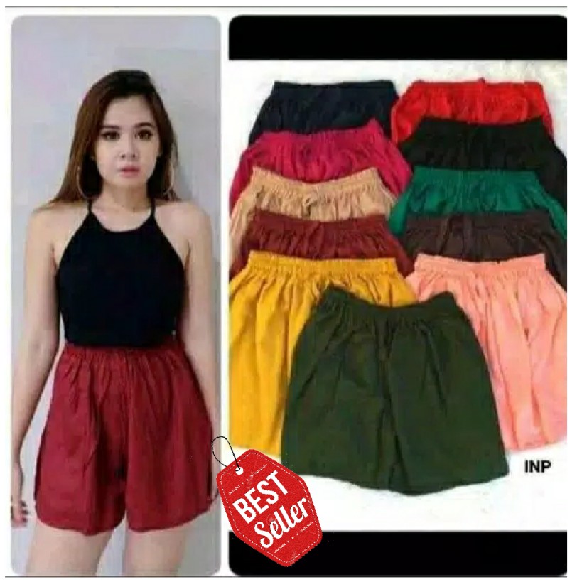 Celana pendek bali polos