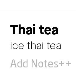 Thai Tea