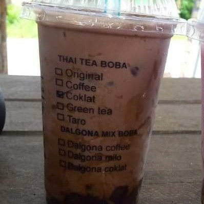 Thai Tea Boba Coklat