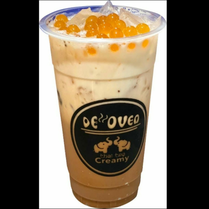 Thai Tea Boba Mangga