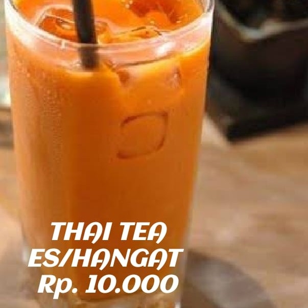 Thai Tea Es atau Hangat