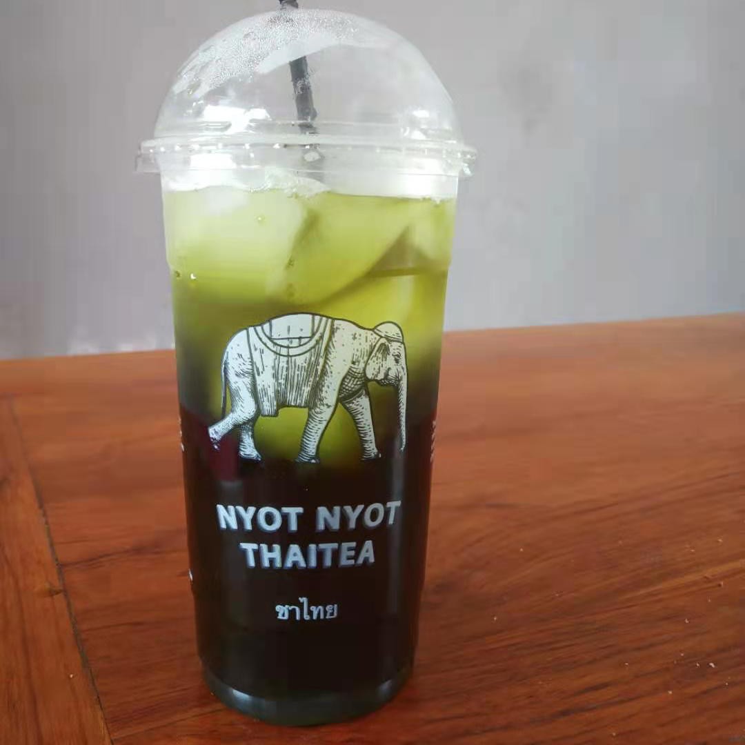 Thai Tea Greentea Tanpa Susu