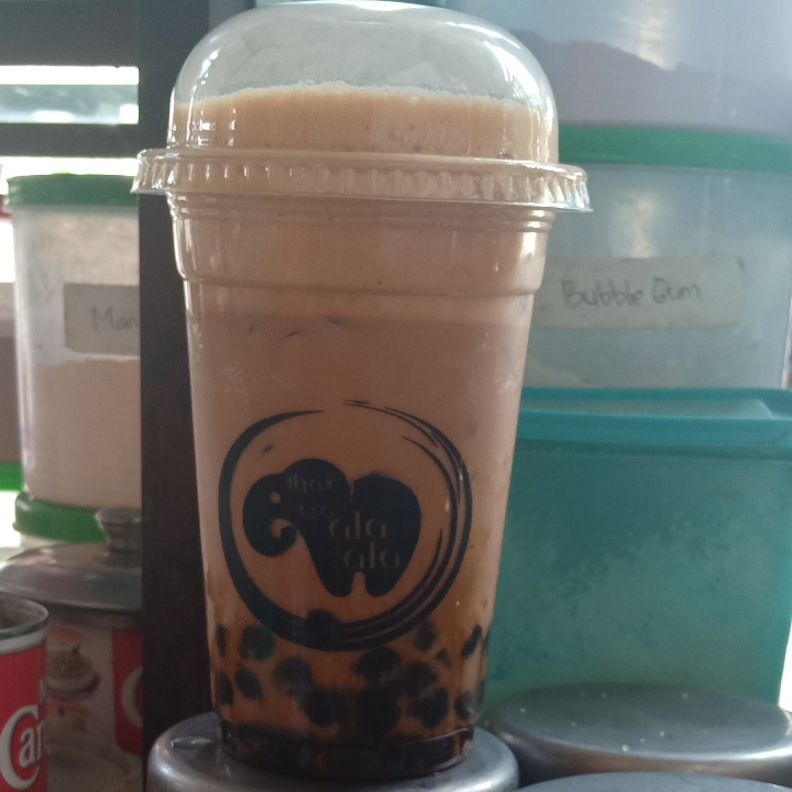 Thai Tea Milo Boba