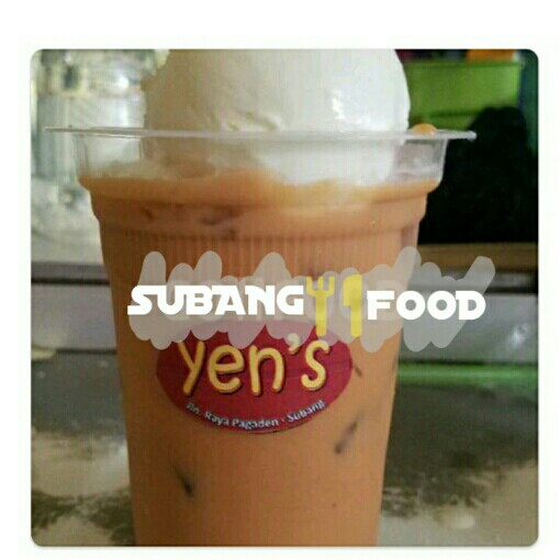 Thai Tea Ori Float Cup Kecil