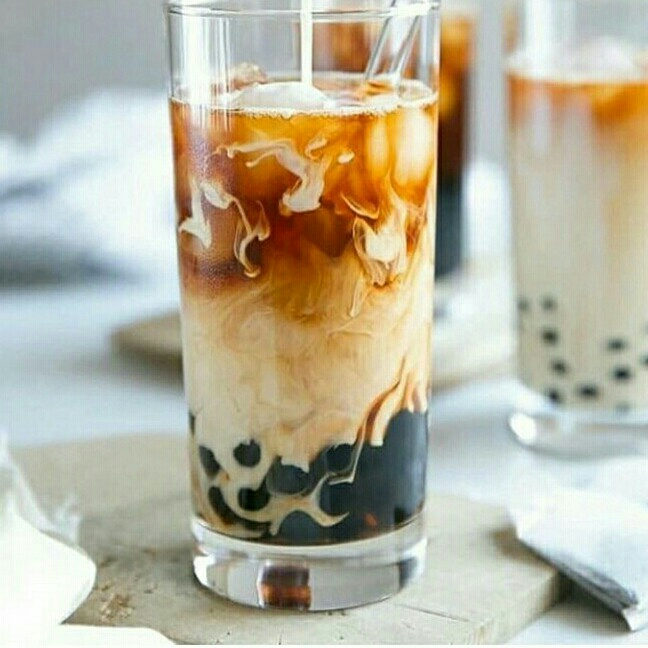 Thai tea with Bubble