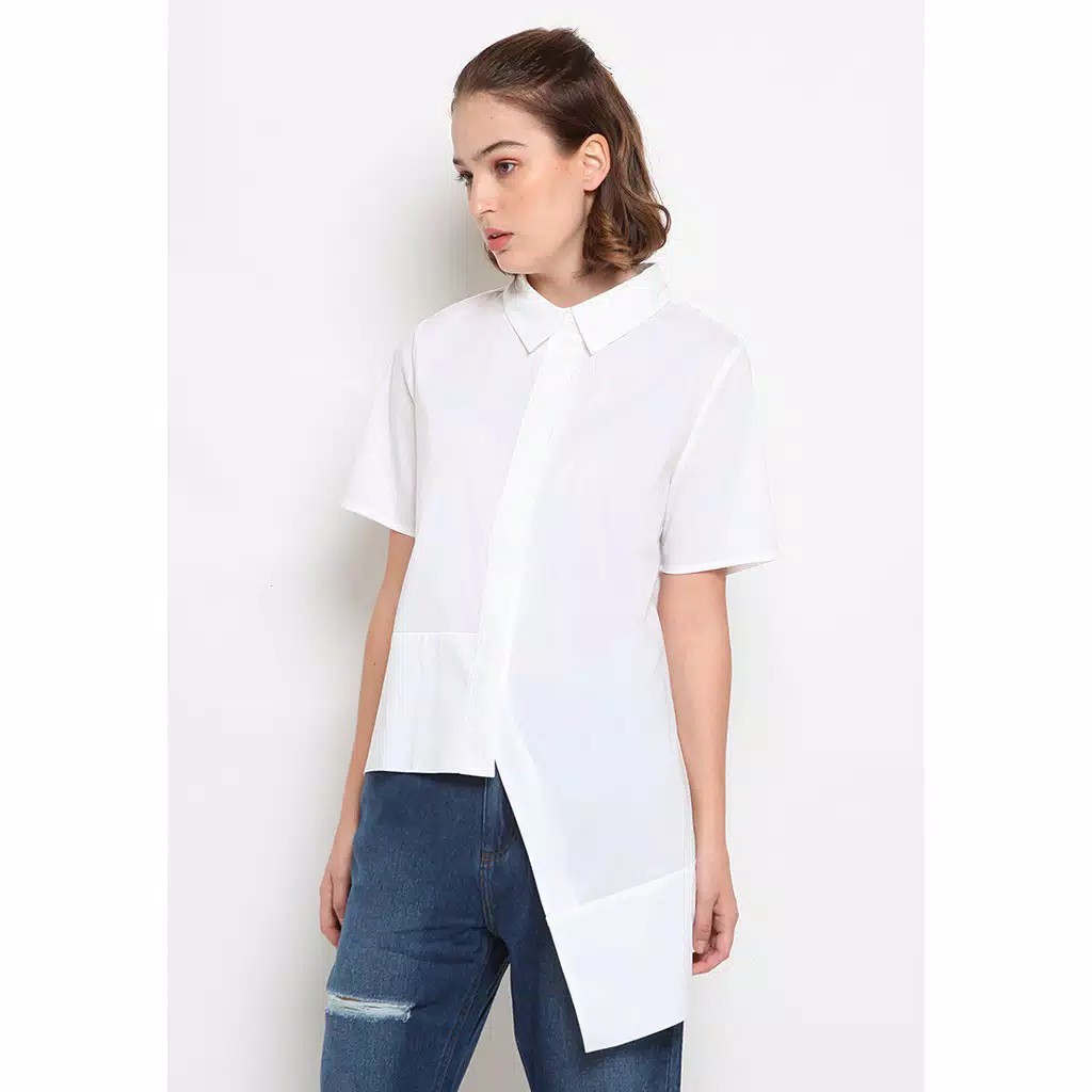 The Executive Asymmetric Hem Shirt 3