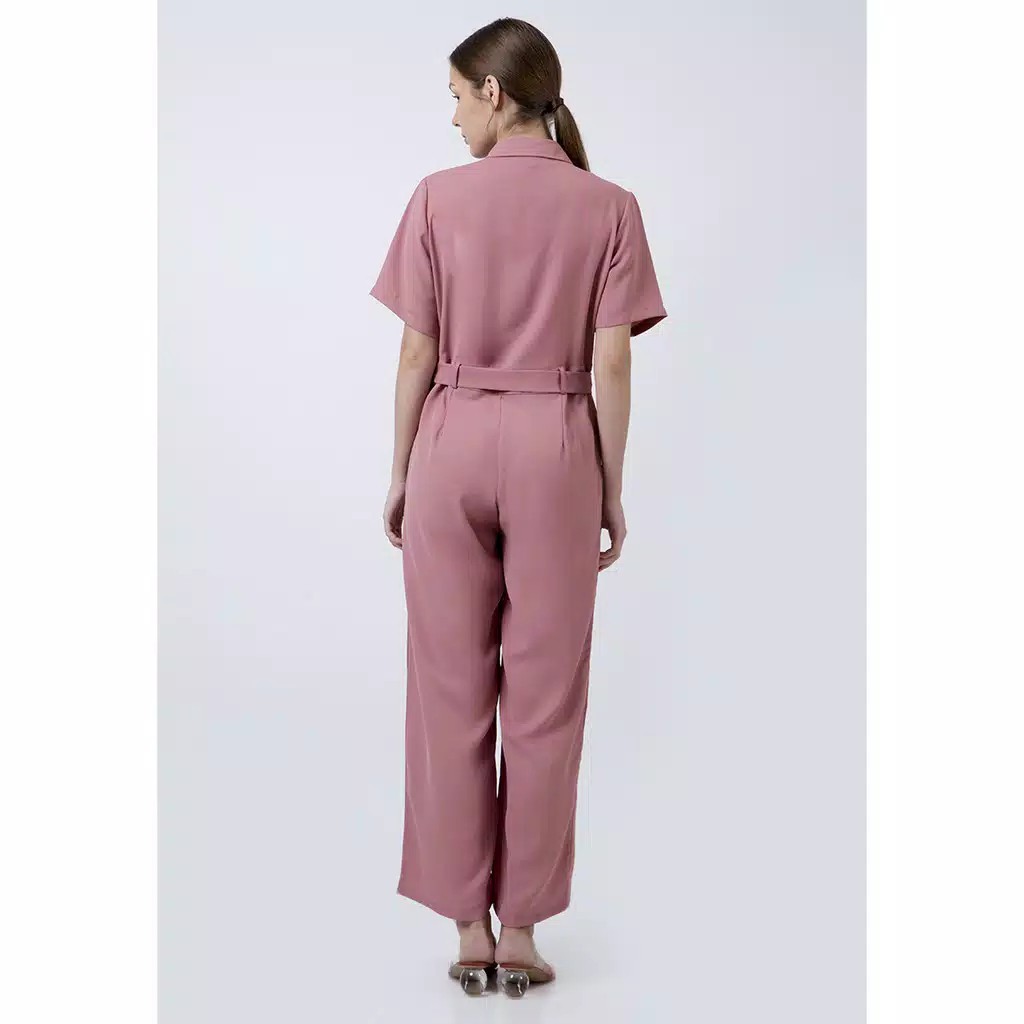 The Executive Basic Jumpsuit 5-JSWKEY120D009 Dusty Pink 2