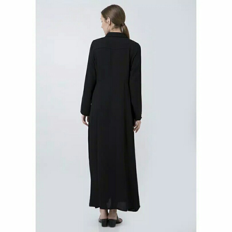 The Executive Basic Long Dress 5-DDWKEY120D020 Black 3