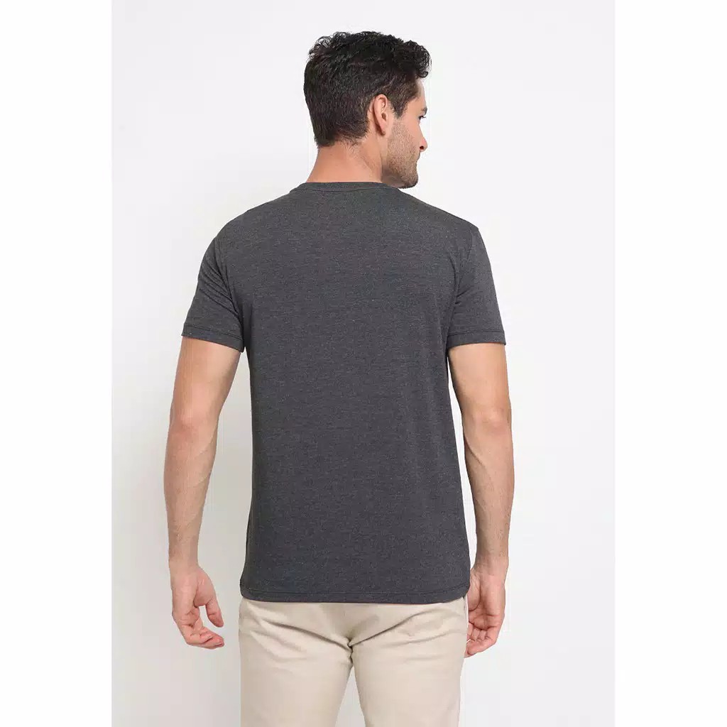 The Executive Basic Round T-Shirt 1-TSIBSC519O039 Dark Grey 2