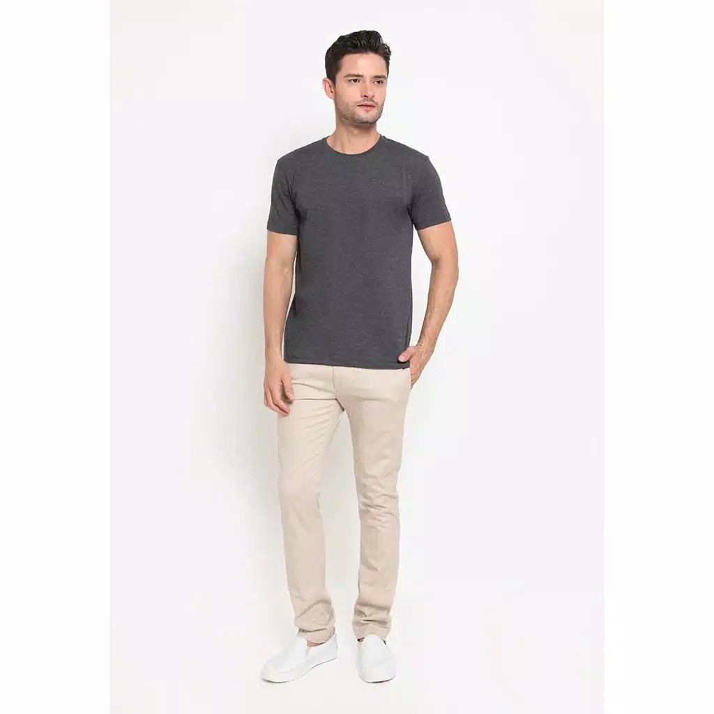 The Executive Basic Round T-Shirt 1-TSIBSC519O039 Dark Grey 4