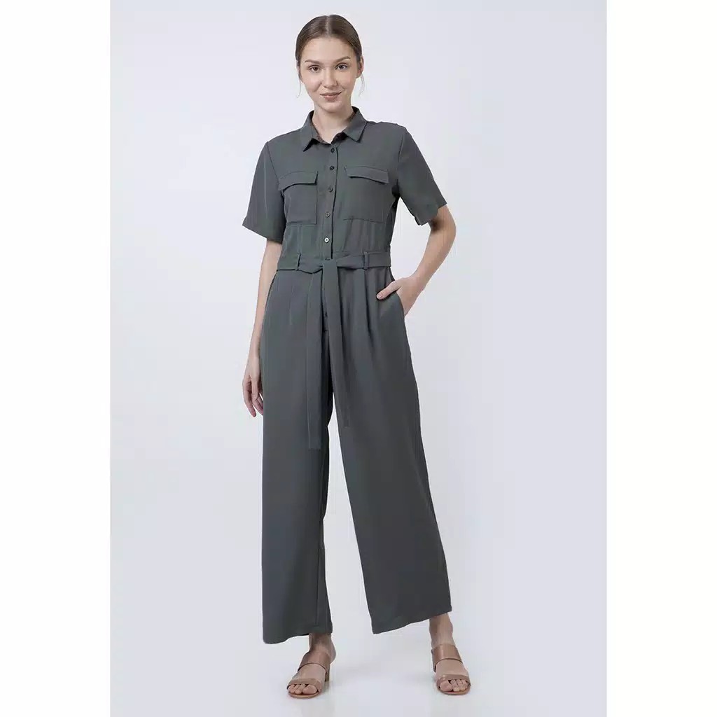 The Executive Jumpsuit Femme 5-JSWKEY120D010 Olive 4