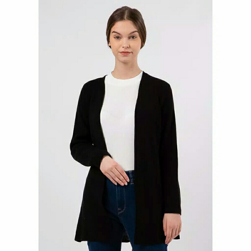 The Executive Long Sleeves Belted Cardigan 5-COGKEY120E041 B