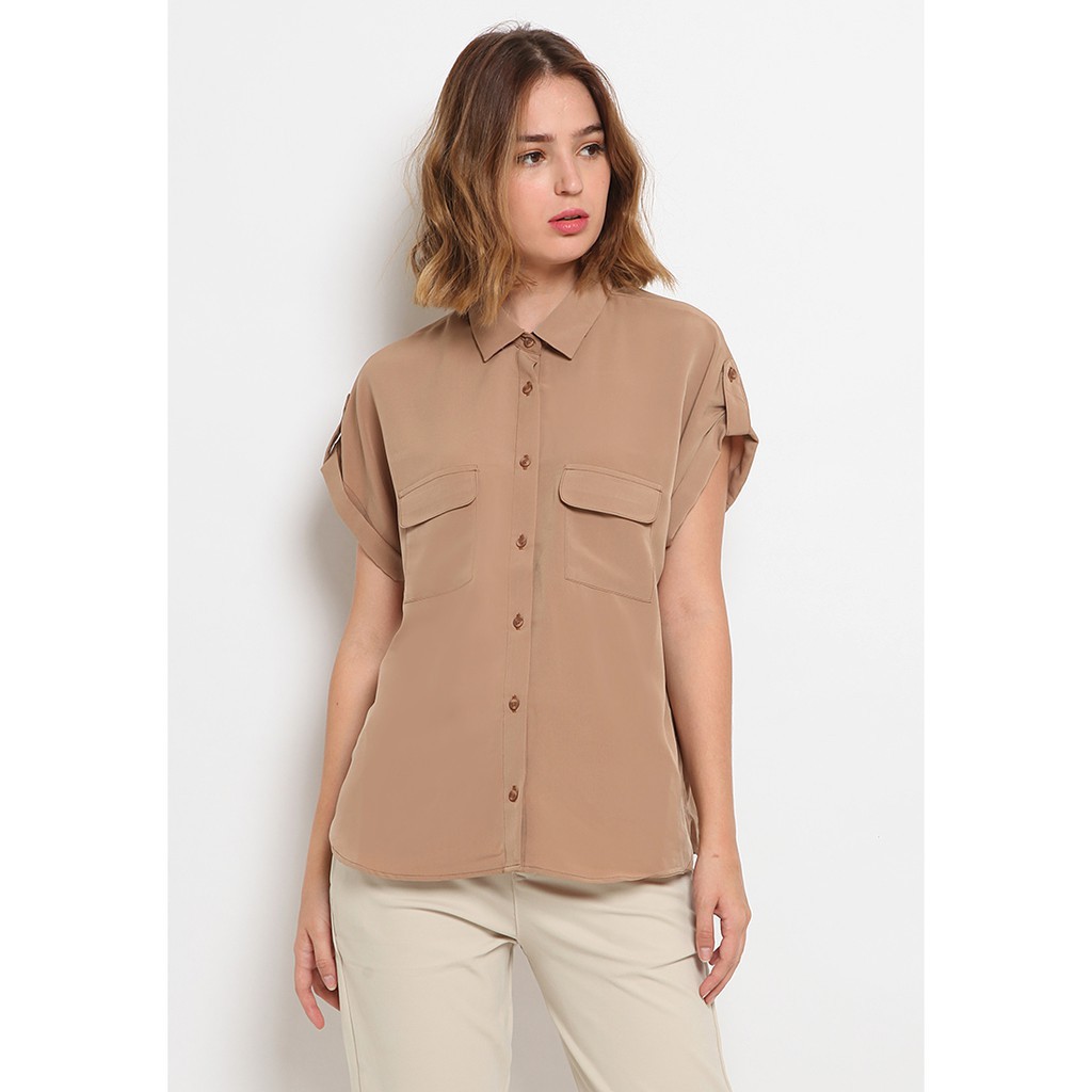 The Executive Short Sleeve Blouse