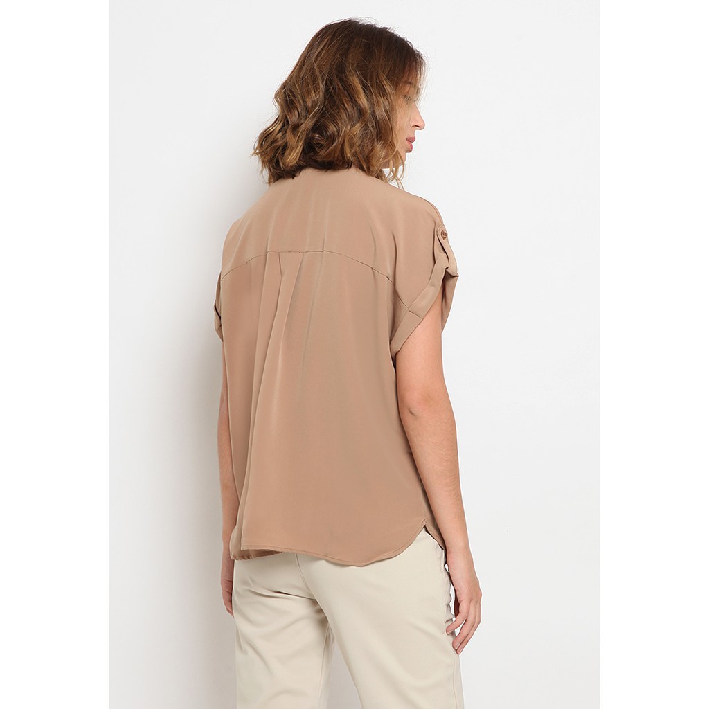 The Executive Short Sleeve Blouse 2