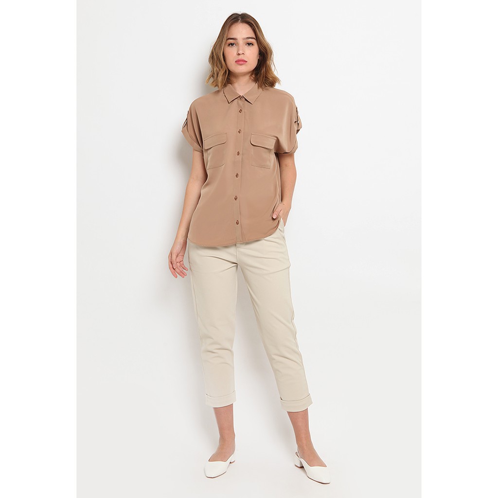 The Executive Short Sleeve Blouse 4