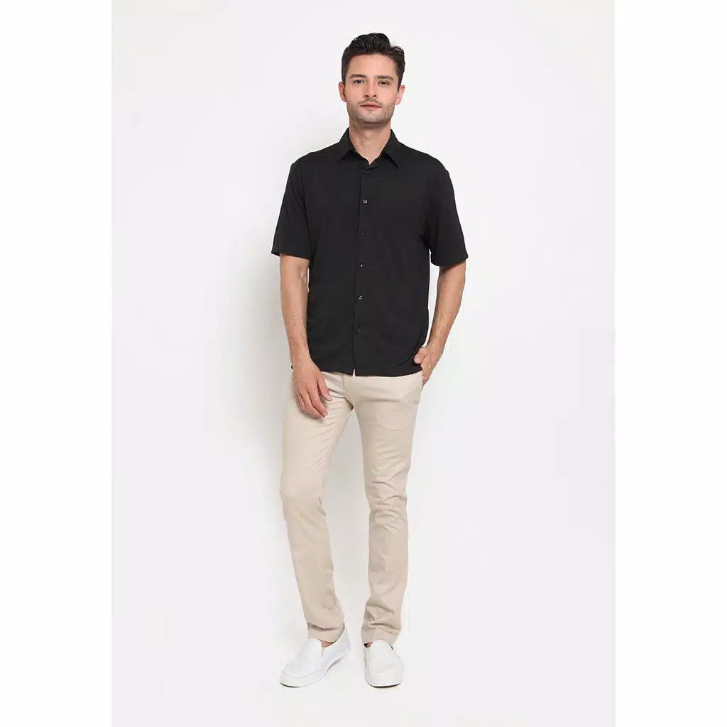 The Executive Short Sleeves Shirt 1-SSRKCO120E186 Black 4