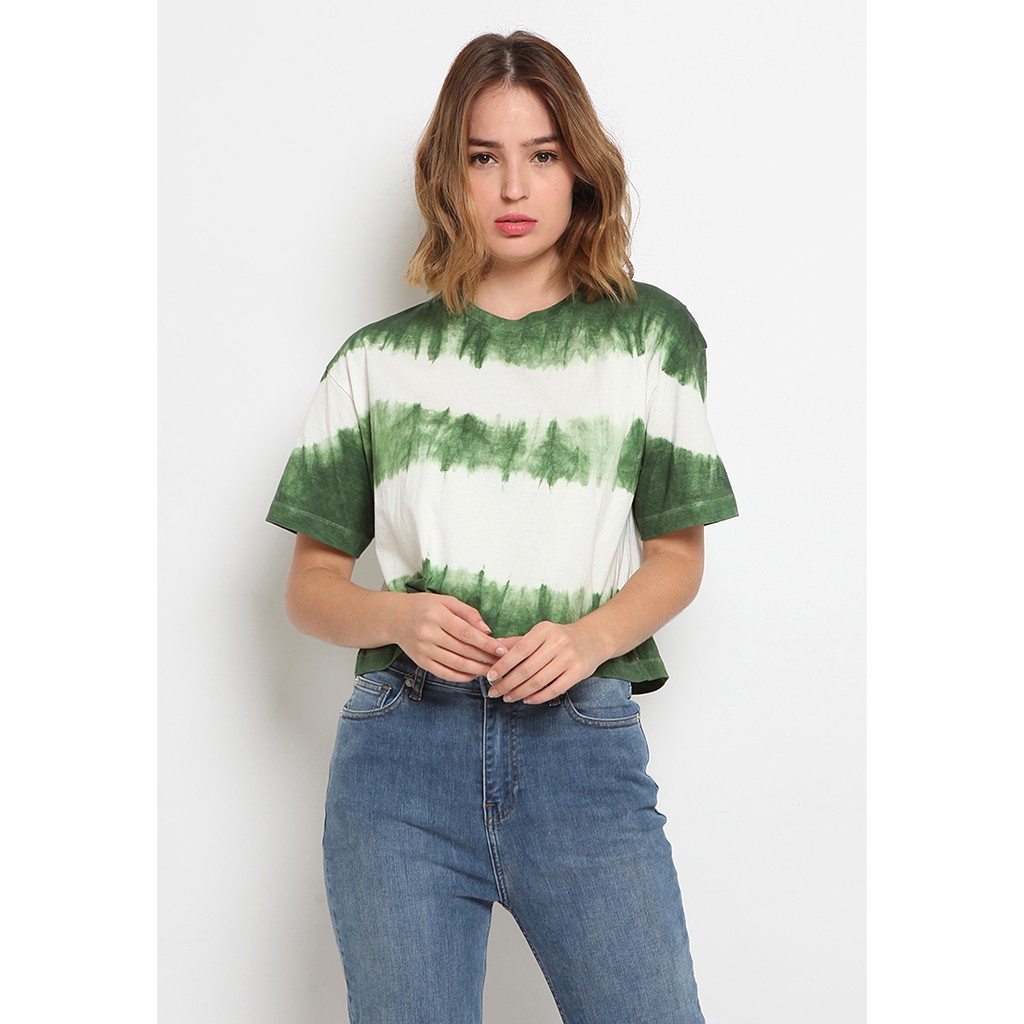 The Executive Tie Dye Short Sleeve Top