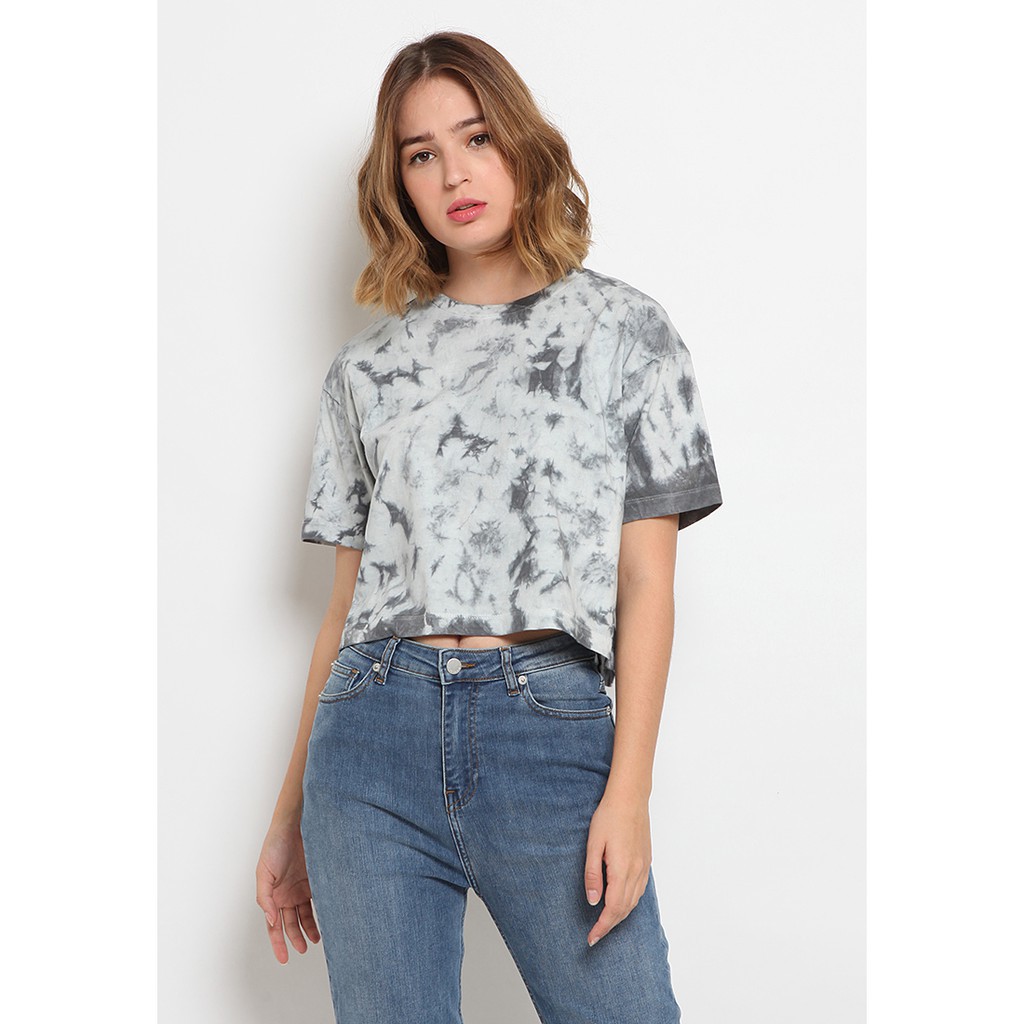 The Executive Tie Dye Short Sleeve Top