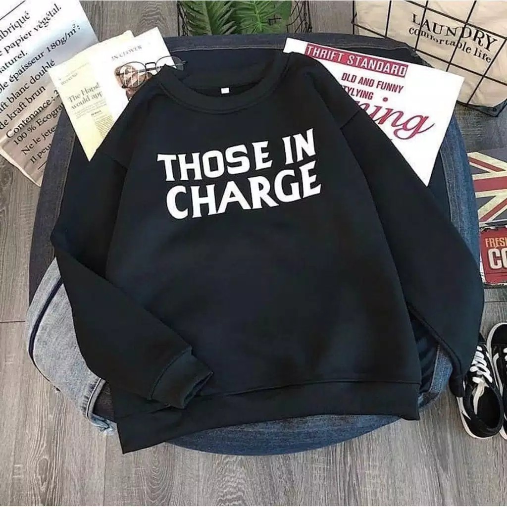 Those In Charge Sweater Sweter Fashion Wanita 2