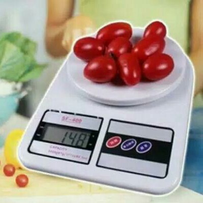 Timbangan Digital Elektrik Scale Dapur SF400 Pengukur Berat Makanan 4