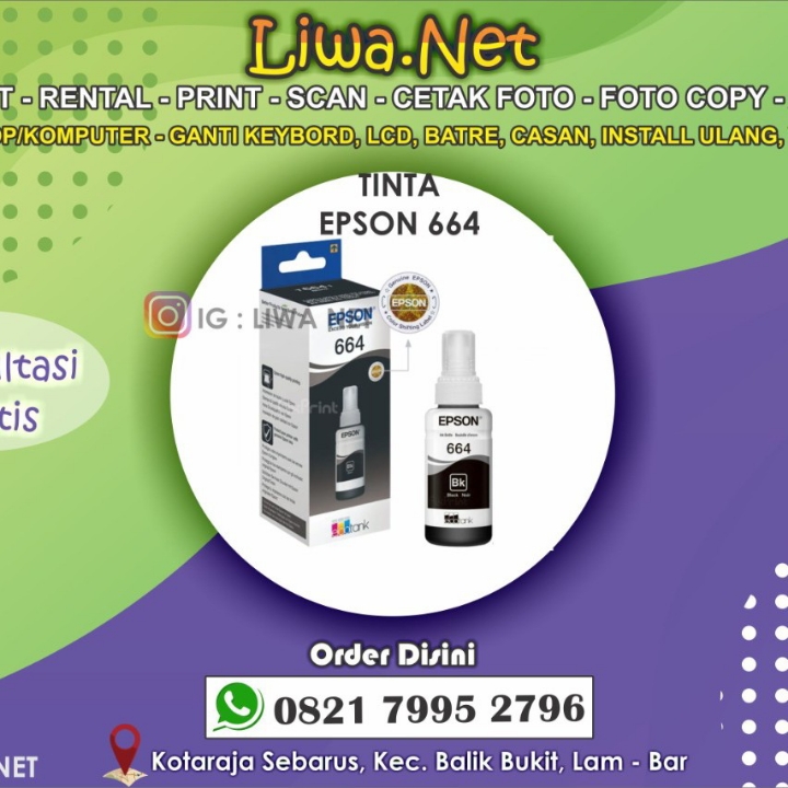 Tinta Epson 664