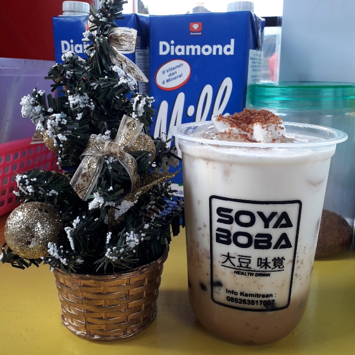 Tiramisu Soya Boba Milk