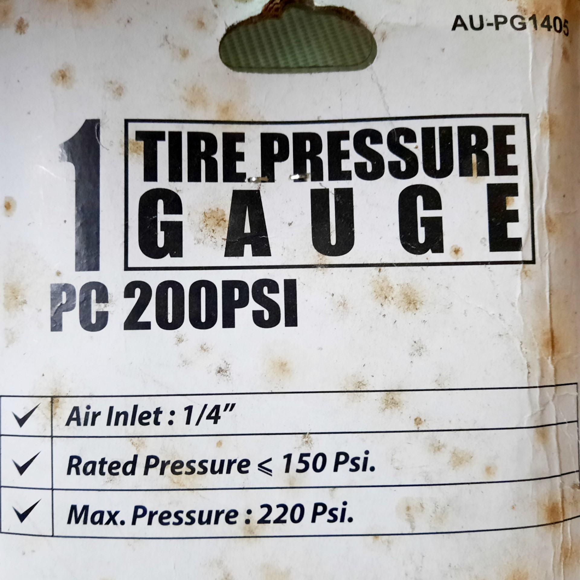 Tire Pressure Gauge Tekiro AU-PG1405 5