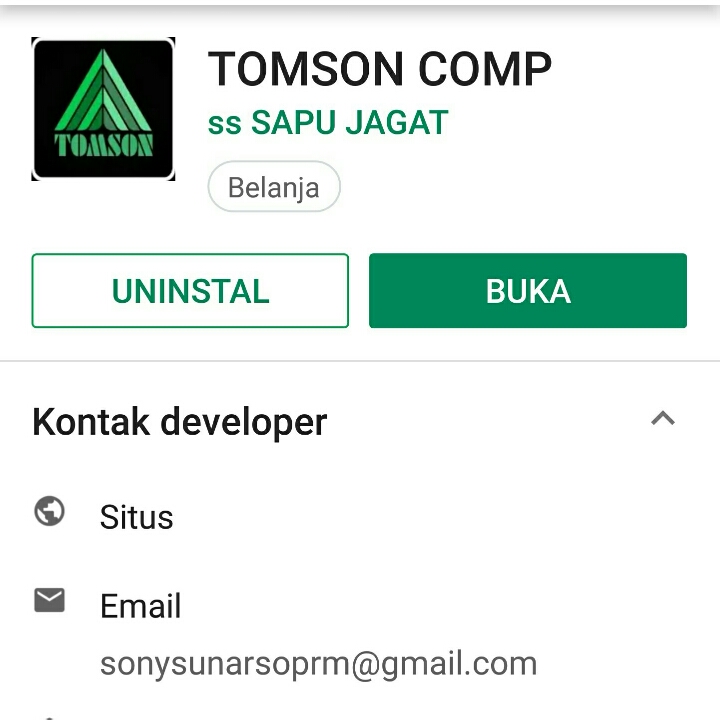 TOMSON Comp Unduh di Play store