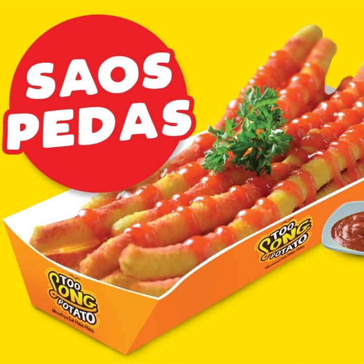 Too Long Potato Saos Pedas