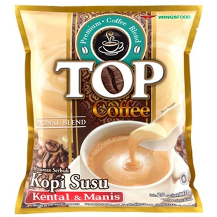 Top Coffee Kental Manis 30g