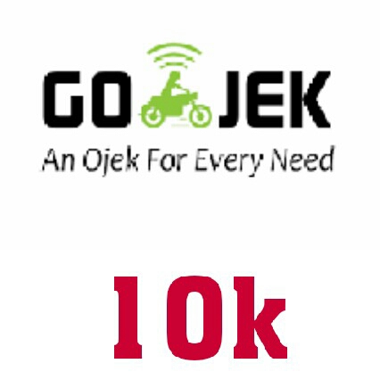 Top Up Gojek Penumpang 10k