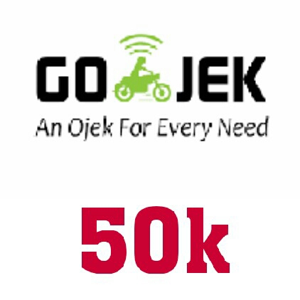 Top Up Gojek Penumpang 50k