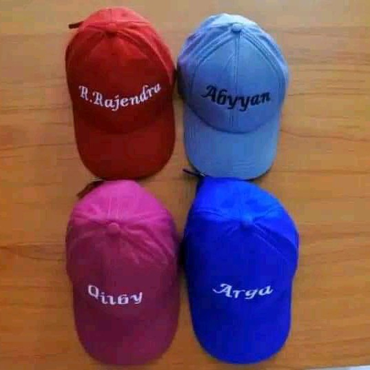 Topi Dan Ciput Anak Bordir Nama 2