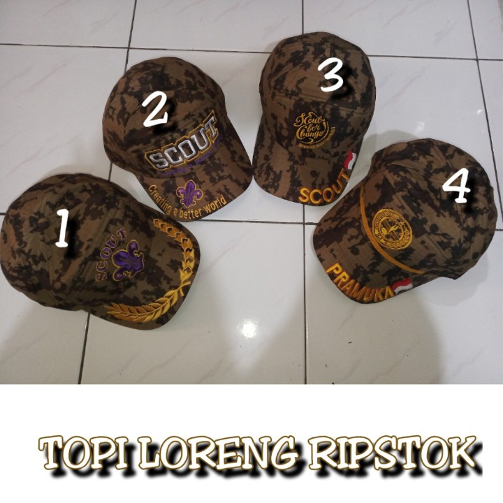 Topi Loreng Ripstok