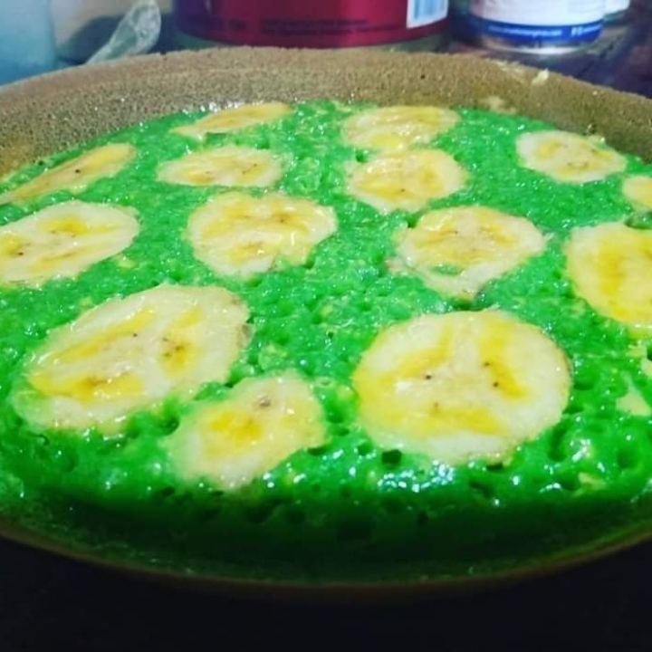 Toping Pandan Pisang Bisa Di Isi Keju Apa Coklat