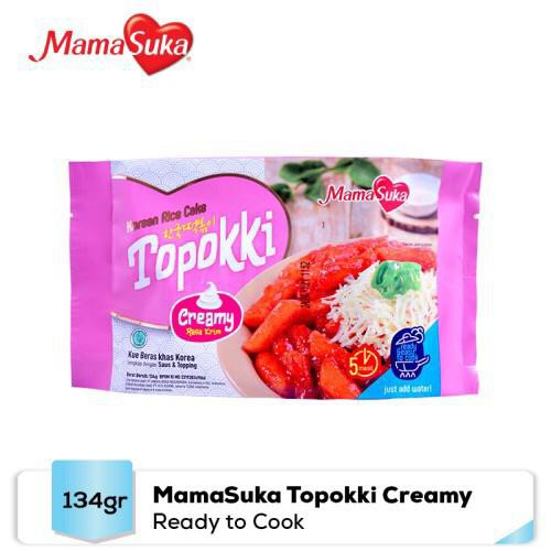 Topokki Creamy Rasa Krim 134g