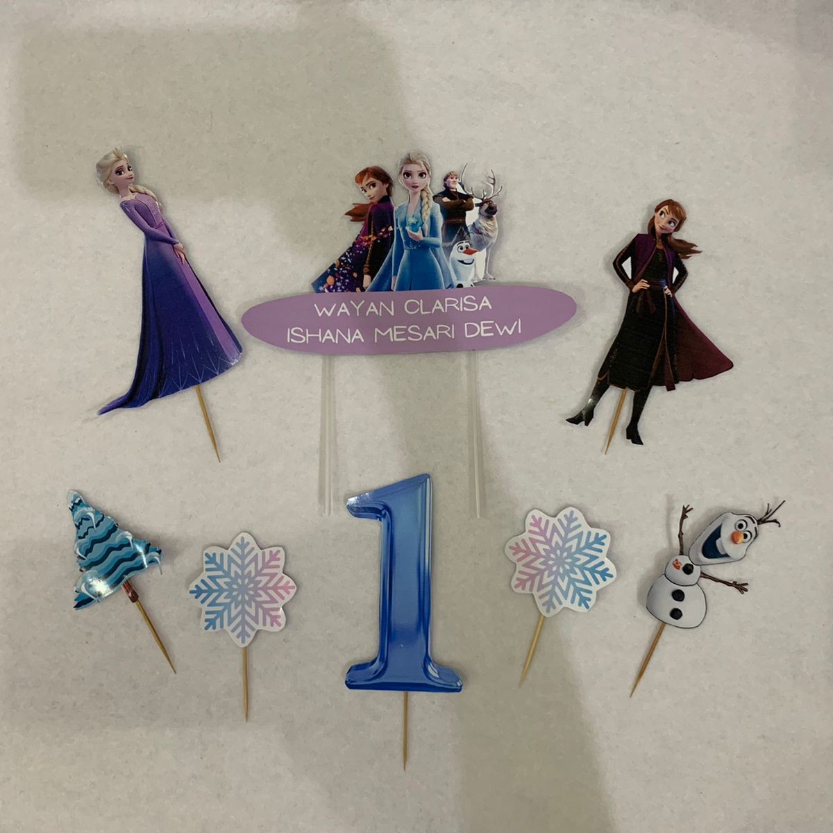 Topper set Custom Thema Frozen