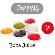 Topping Boba Juice