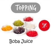 Topping Boba Juice