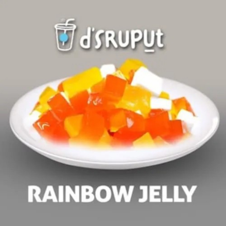 Topping Rainbow Jelly