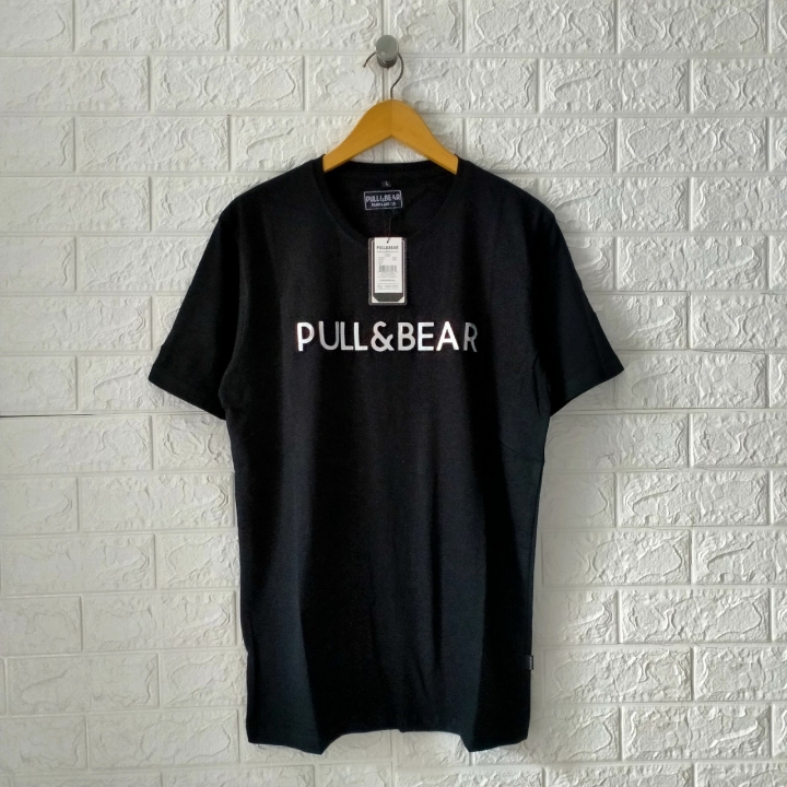 Tshirt pull bear embos foil