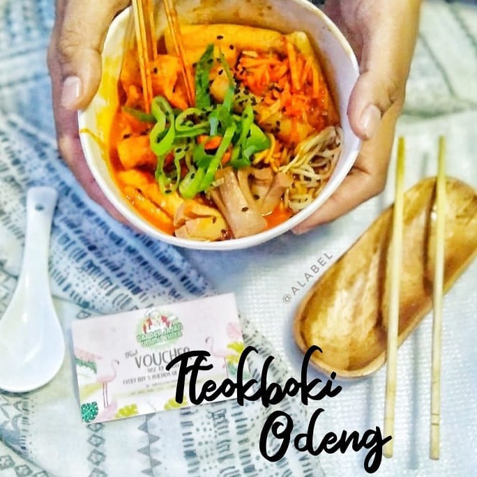 Tteokbokki With  Odeng