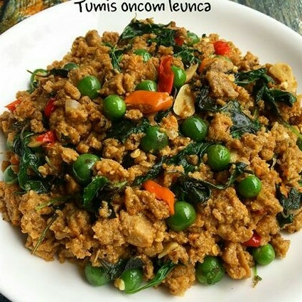 Tumis Oncom Lenca Kemangi 